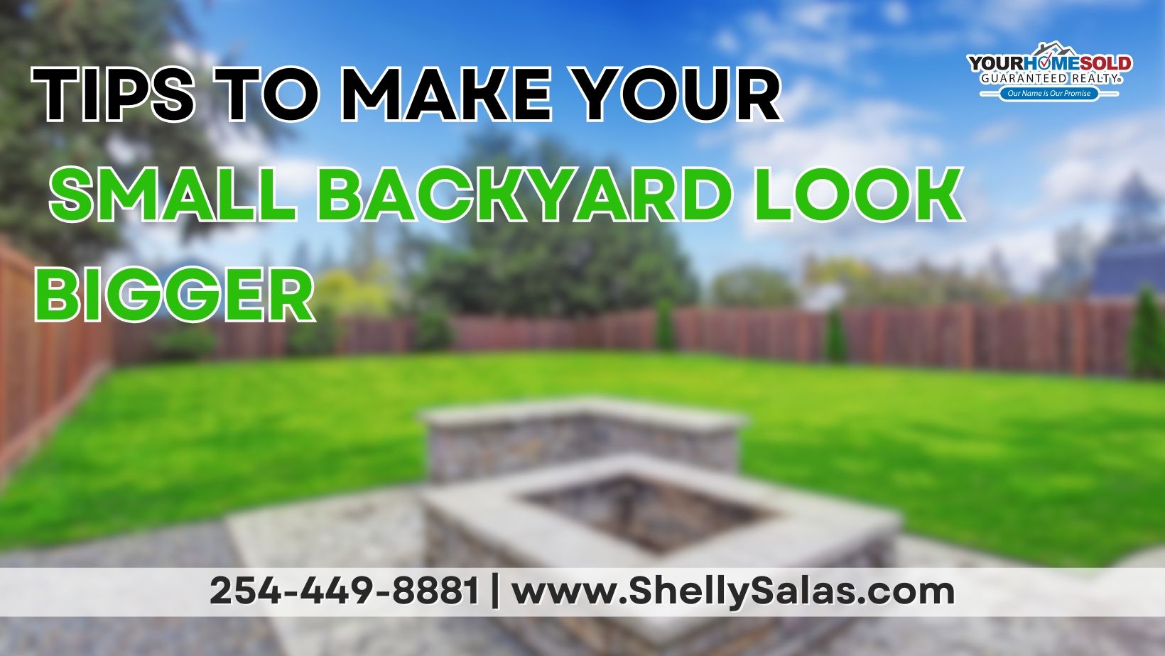 Tips To Make Your Small Backyard Look Bigger